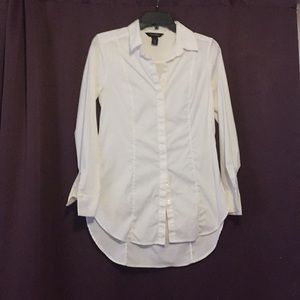 WHBM long dress shirt